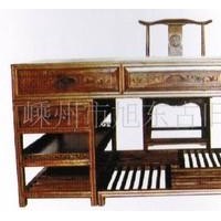 供应中式书桌椅；仿古办公桌；实木明清古典写字台