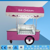 希世枫C6-22 冰淇淋车 冰淇淋展示柜 冷柜 冰棍展示柜 雪糕柜