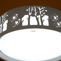 三雄极光吸顶灯客厅灯具大森林卧室灯可调光书房餐厅led吸顶灯